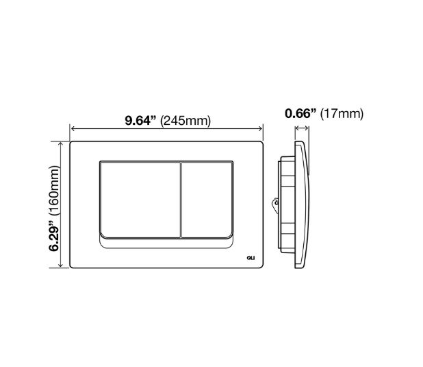 White glossy antibacterial